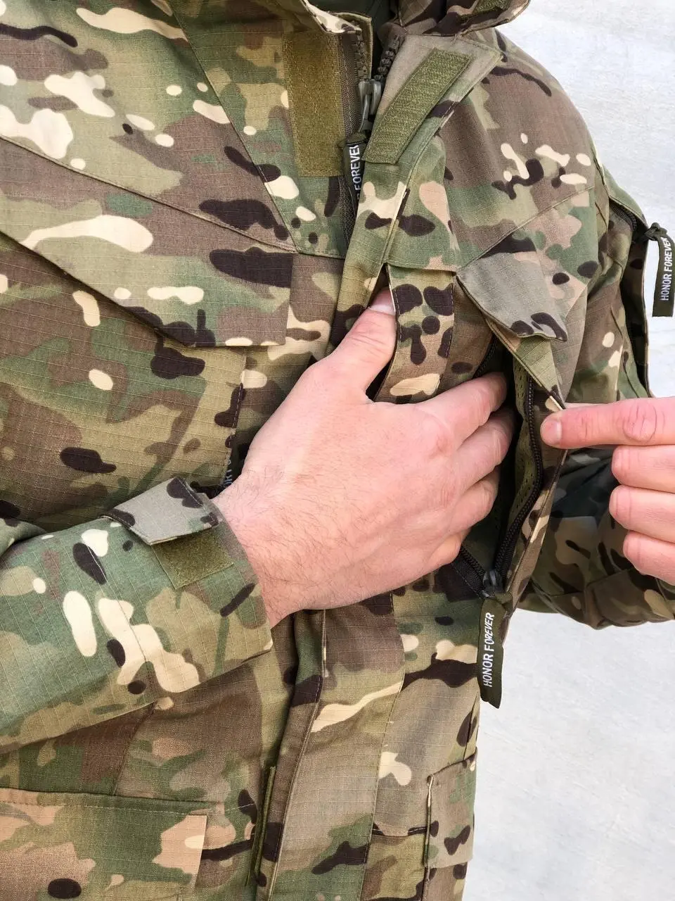 Tactical Multicam Spring Parka Ripstop