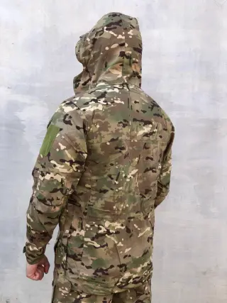 Парка тактическая мультикам весенняя рипстоп