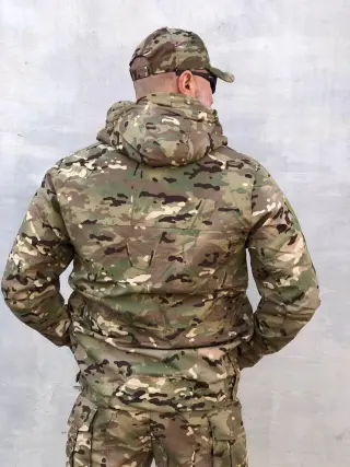 Парка тактическая мультикам весенняя рипстоп