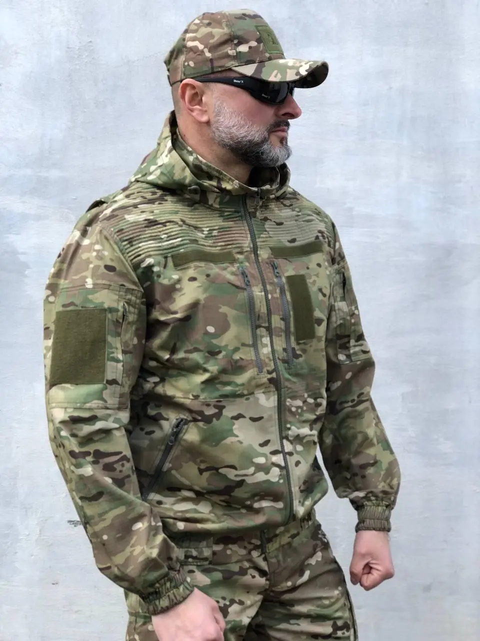 Multicam Ripstop Bomber Jacket "Caiman"
