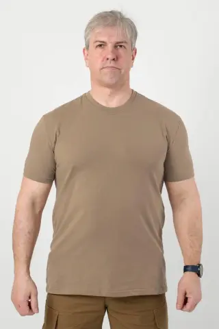 Футболка стрейч ТАН