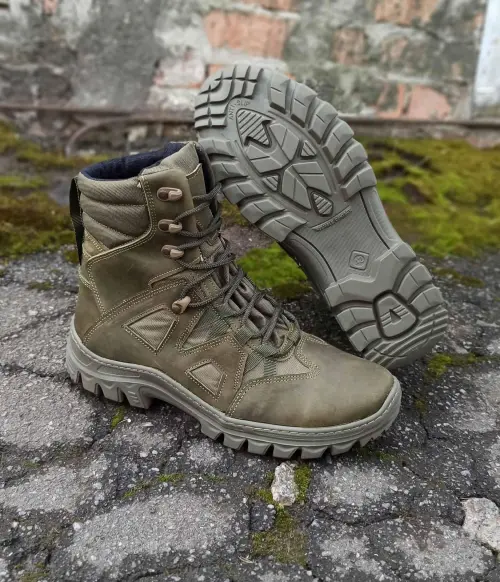 Boots "Patriot" Demi-season Olive