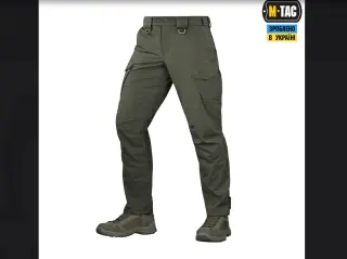 Штани M-Tac Aggressor GEN.II Flex ріп-стоп олива