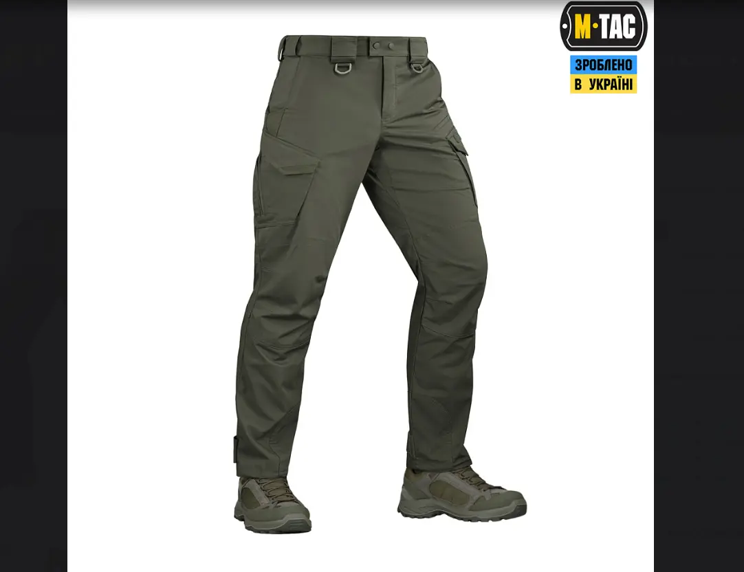 Штани M-Tac Aggressor GEN.II Flex ріп-стоп олива