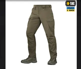 Штани M-Tac Aggressor GEN.II Flex ріп-стоп темна олива