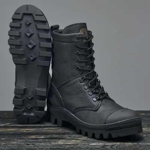 Cyborg Black Demi-Season Boots Giants