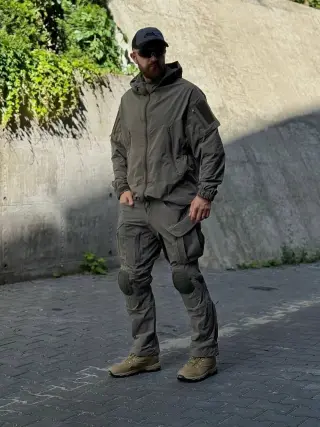 Тактичний Комплект K.S PRO 2в1 Штани+Куртка Gray Сірий
