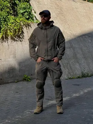 Тактичний Комплект K.S PRO 2в1 Штани+Куртка Gray Сірий