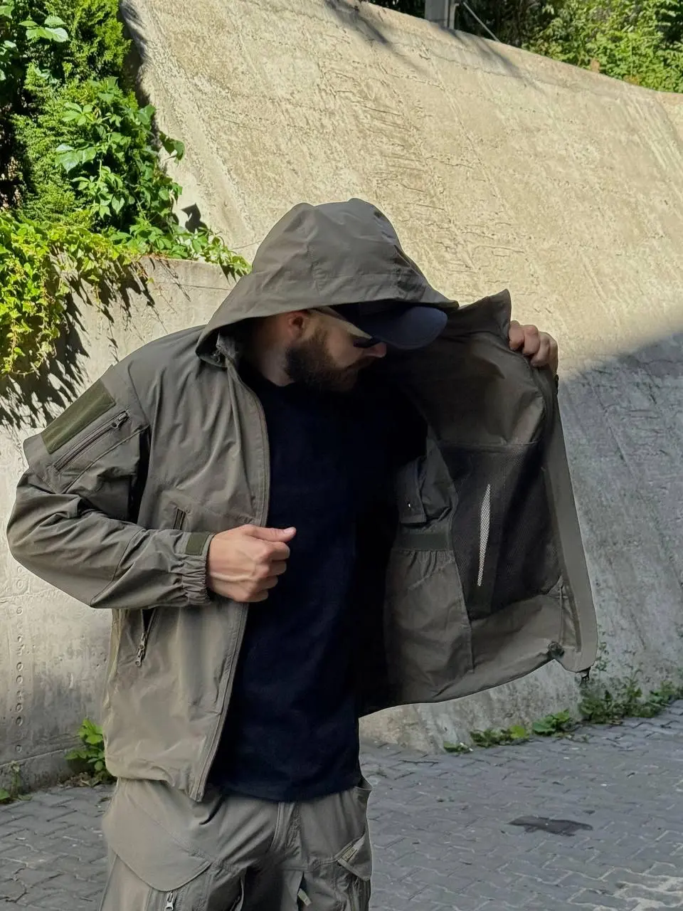 Тактична Військова Куртка PREMIUM з затяжками K.S. PRO Gray
