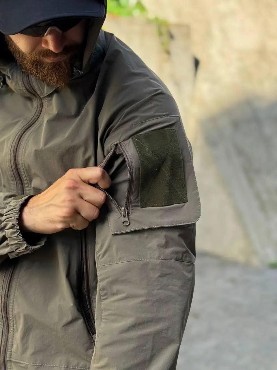 Тактична Військова Куртка PREMIUM з затяжками K.S. PRO Gray