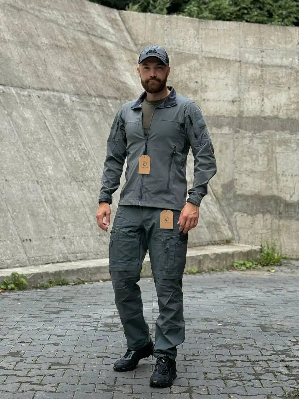 Комплект YINREN 4.0 Grey Таткичні штани + Куртка