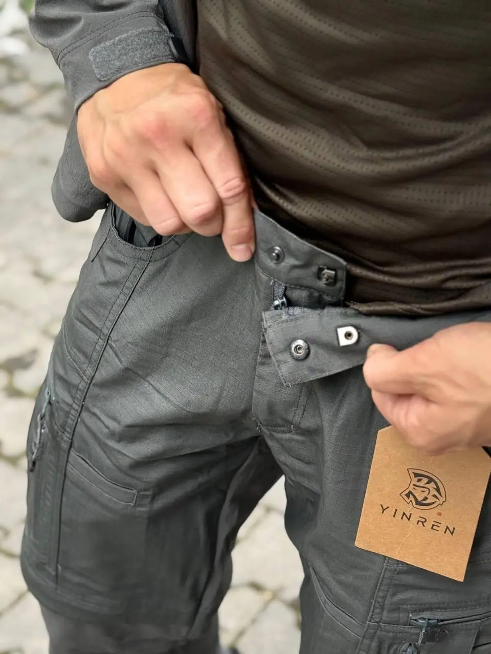 Комплект YINREN 4.0 Grey Таткичні штани + Куртка