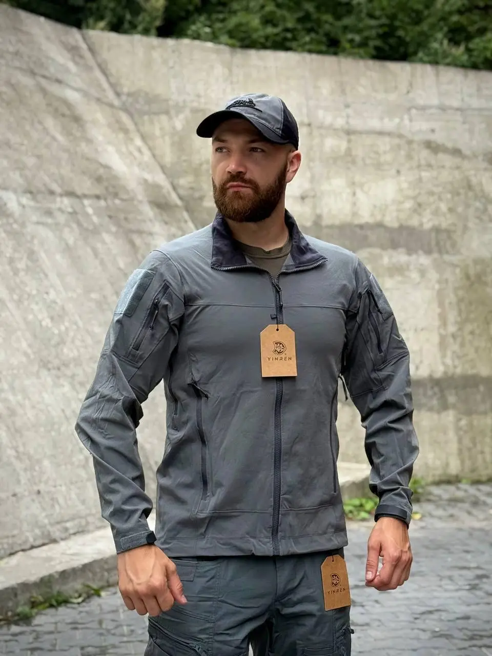 Комплект YINREN 4.0 Grey Таткичні штани + Куртка