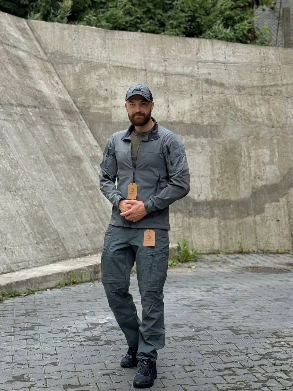 Комплект YINREN 4.0 Grey Таткичні штани + Куртка