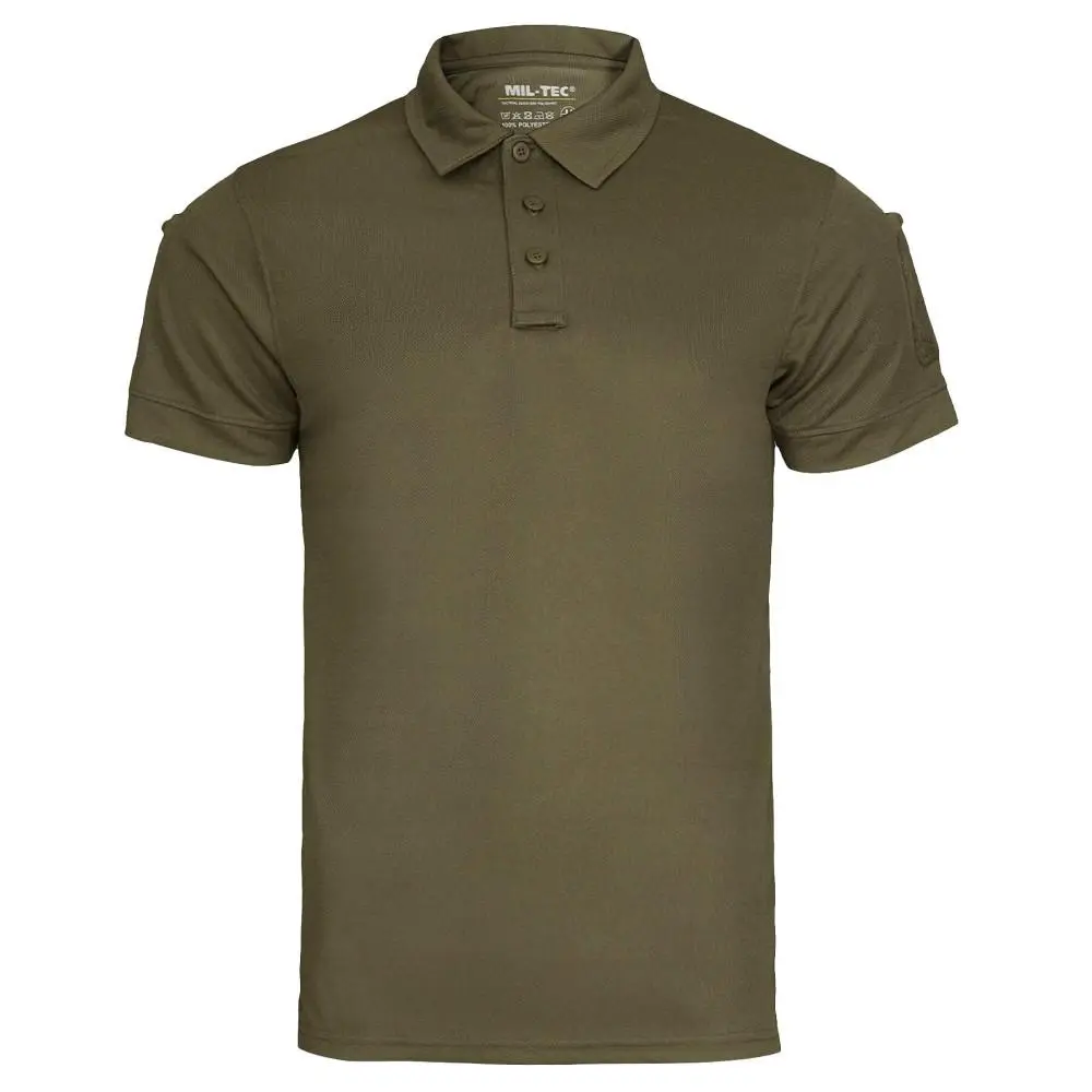 Футболка поло Mil-Tec Tactical Quickdry - Olive