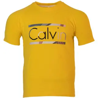 Футболка CALVIN жовта