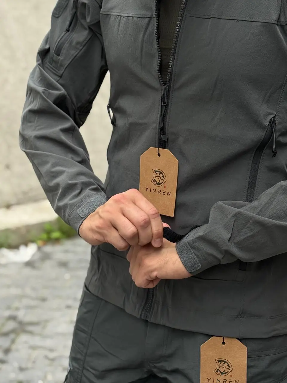 Куртка YINREN 4.0 Grey Сіра