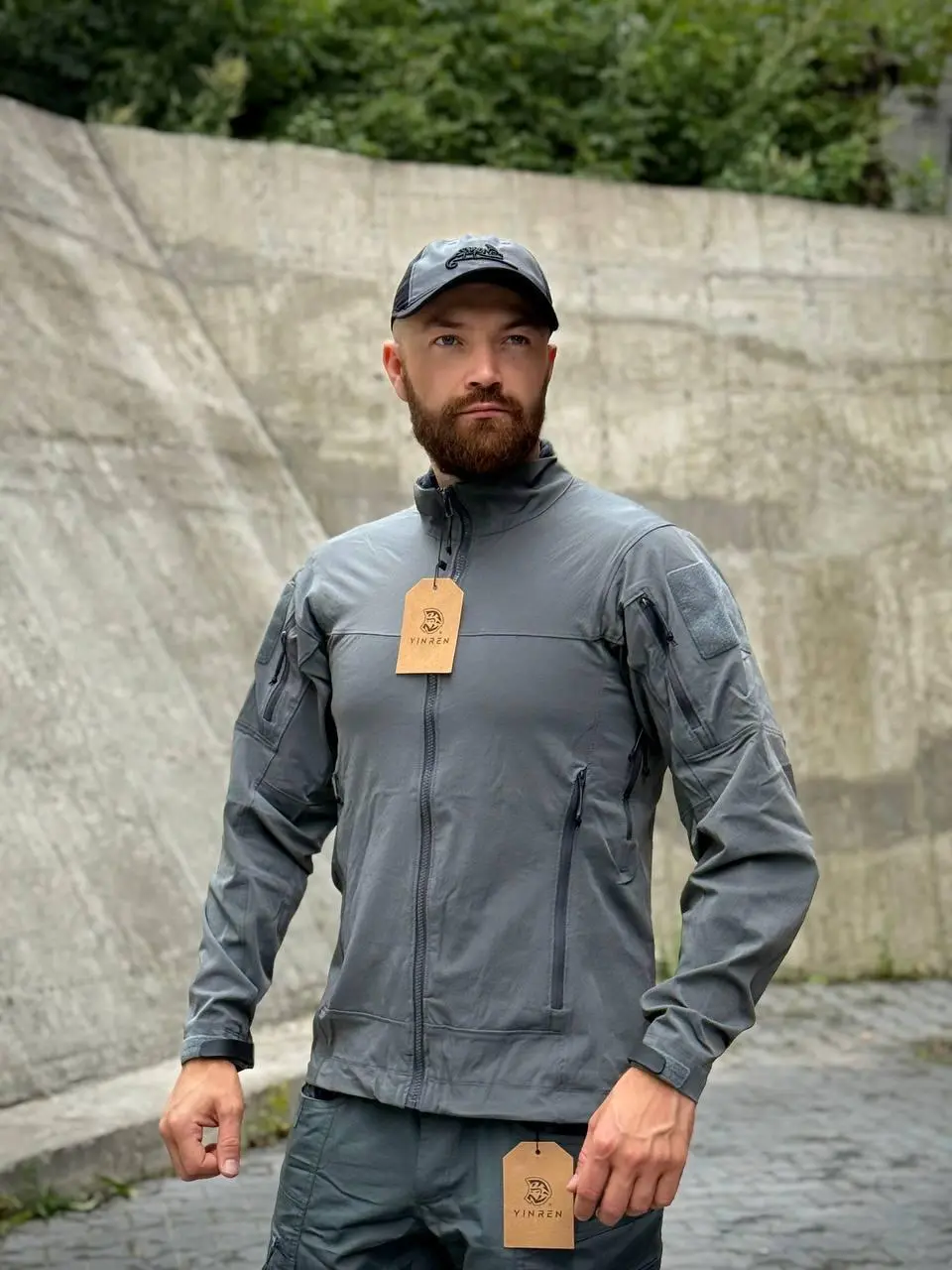 Куртка YINREN 4.0 Grey Сіра