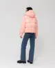 Куртка капюшон персик - Фото 6
