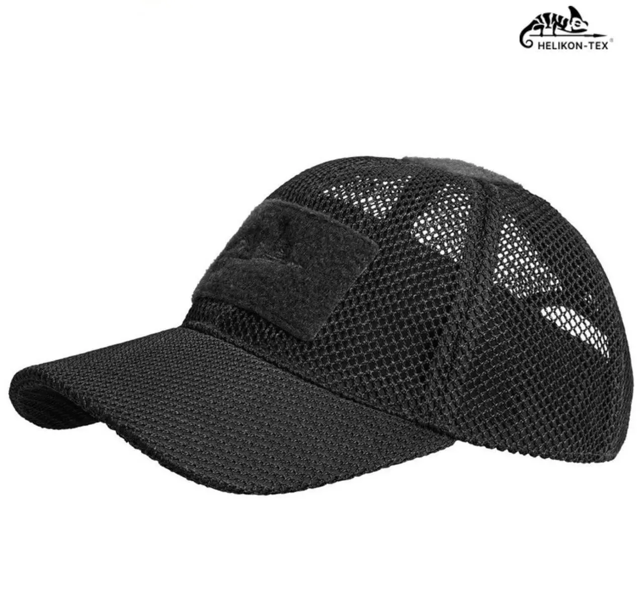 Бейсболка plus velcro Helikon Mesh - black