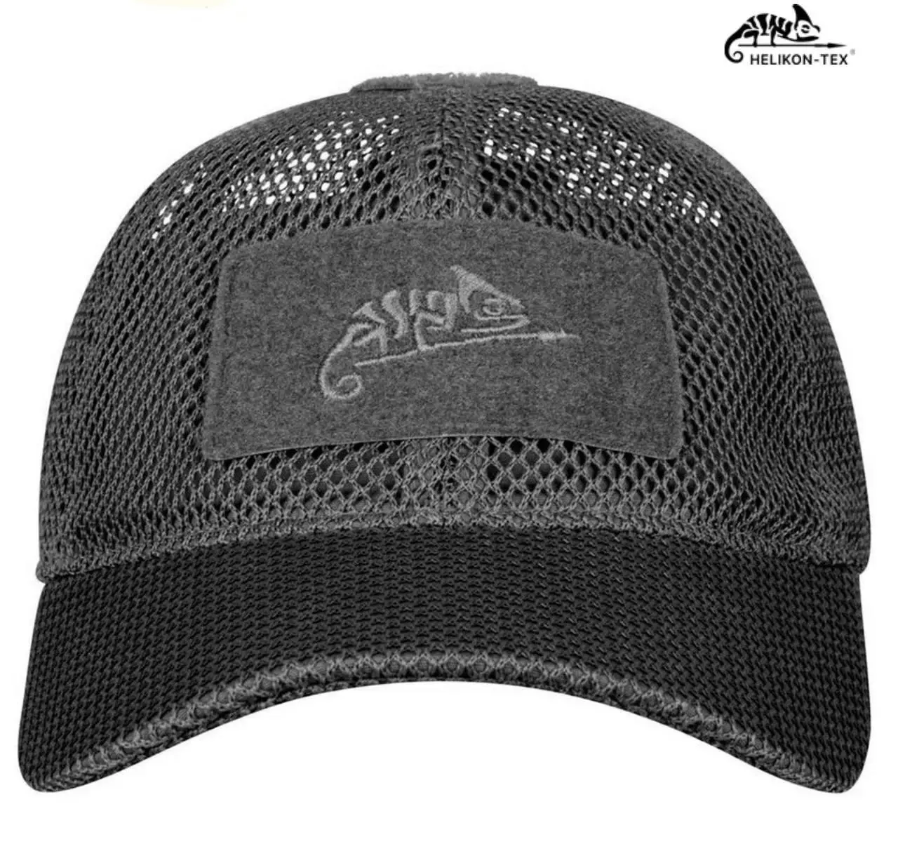 Бейсболка plus velcro Helikon Mesh - black