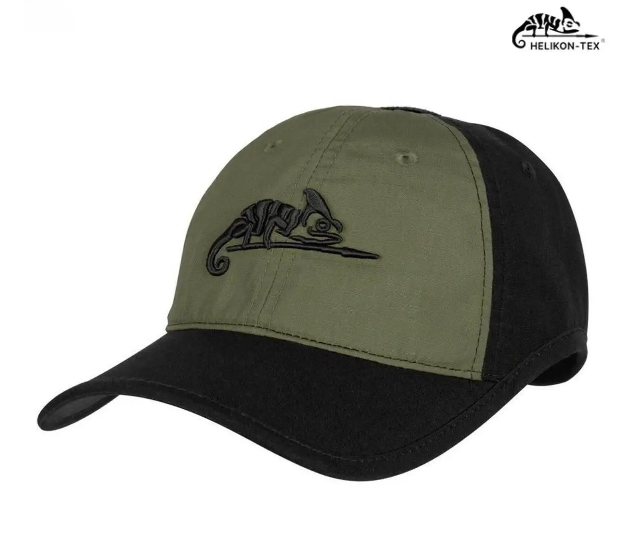 Бейсболка Helikon-LOGO CAP Olive/Black