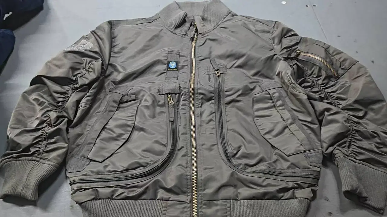 Бомбер льотний Сірий AIR Forces Gray