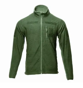 Кофта флісова олива Кубик ALPHA -Olive