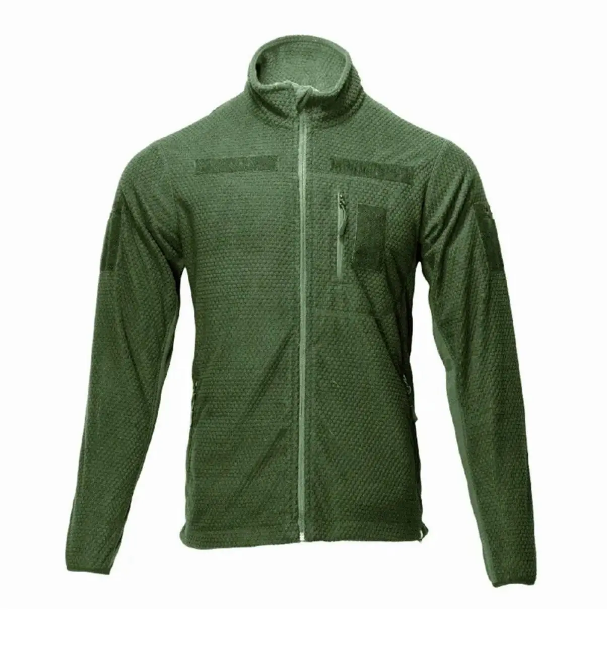 Кофта флісова олива Кубик ALPHA -Olive