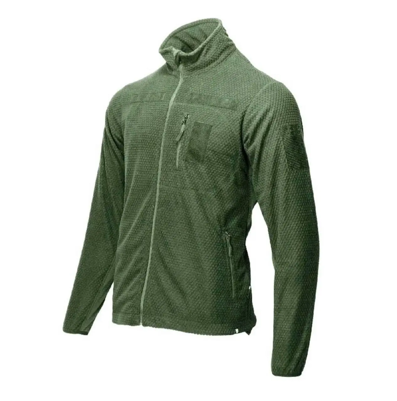 Кофта флісова олива Кубик ALPHA -Olive