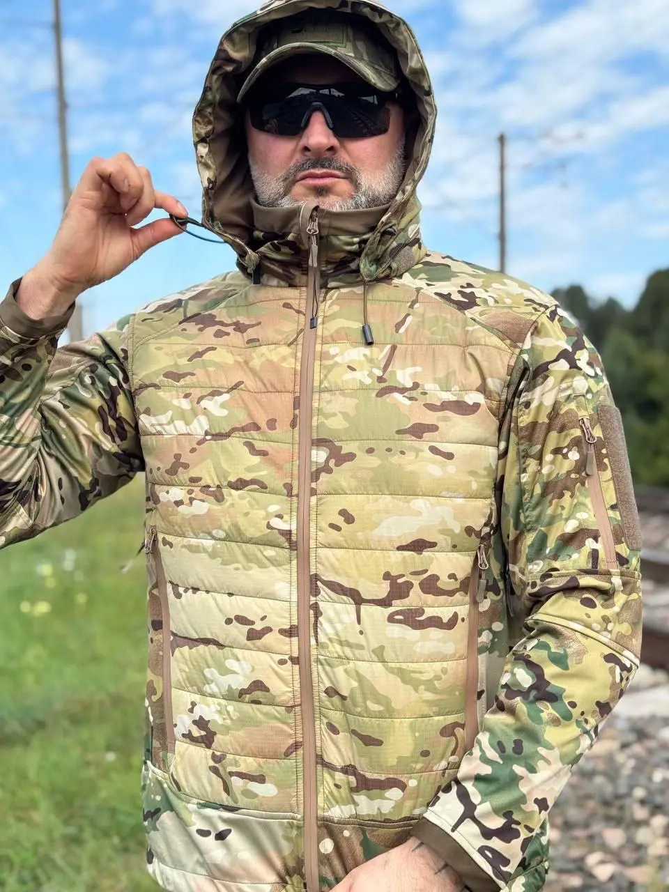 Тактична Полегшена куртка Multicam Call Dragon