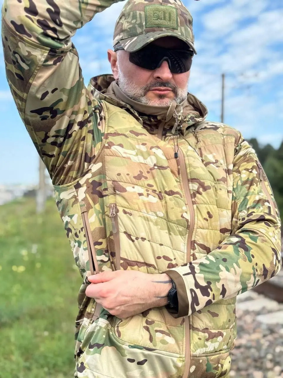 Тактична Полегшена куртка Multicam Call Dragon