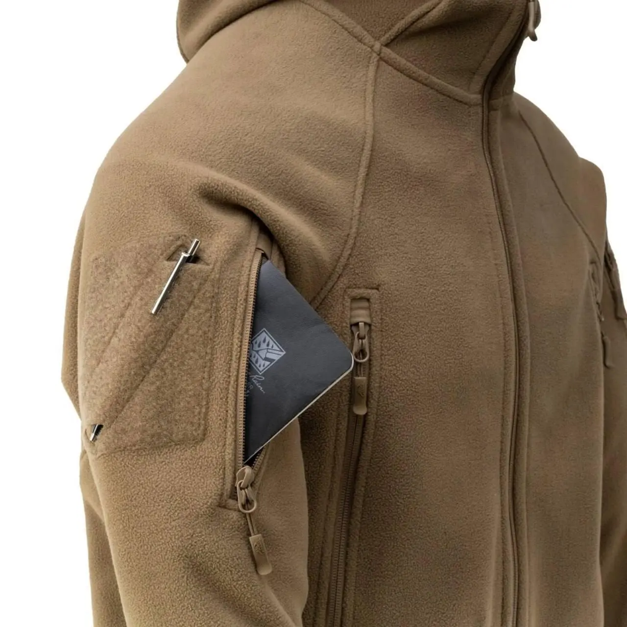 Флісова кофта Helikon Patriot Mk2 Hybrid Fleece - Coyote
