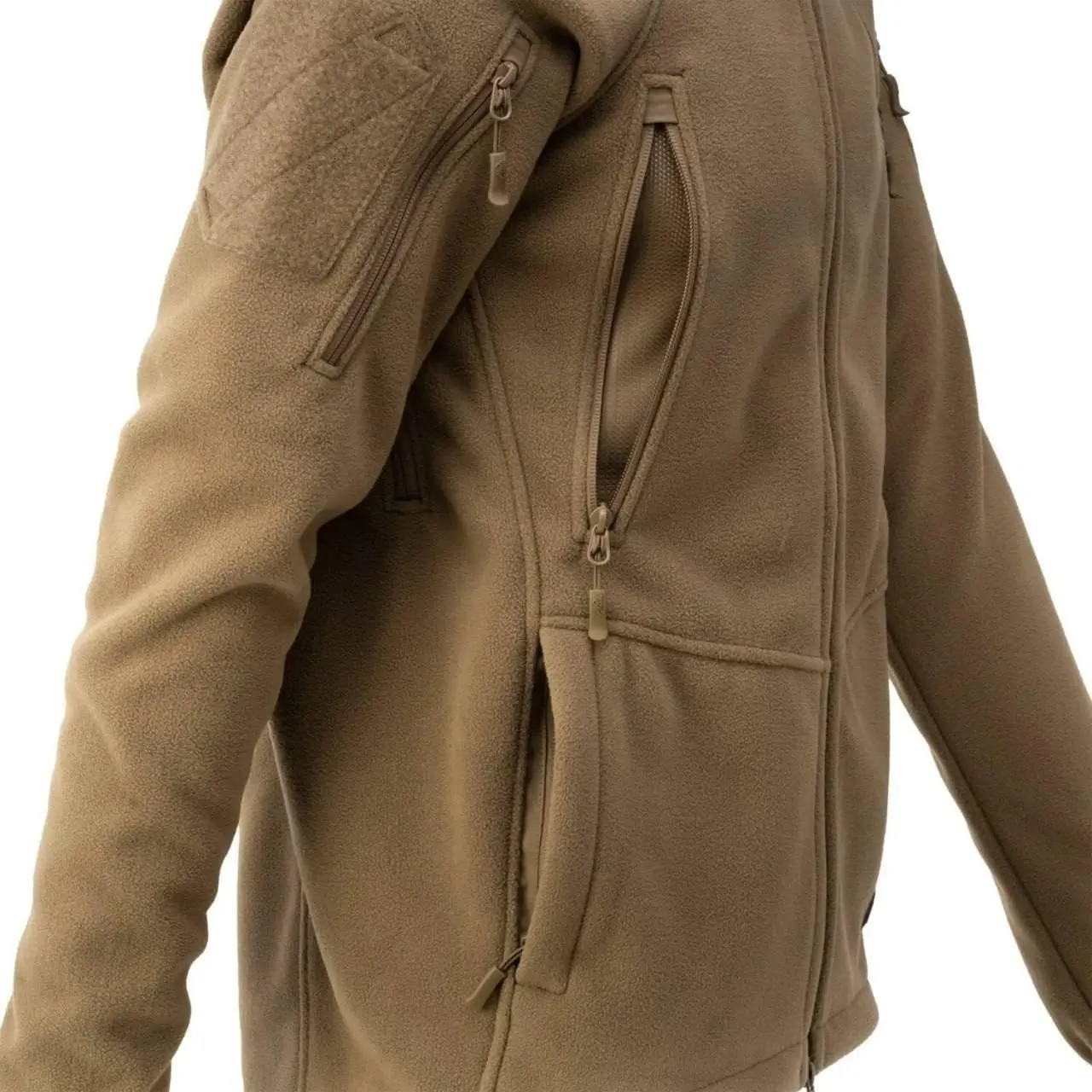 Флісова кофта Helikon Patriot Mk2 Hybrid Fleece - Coyote