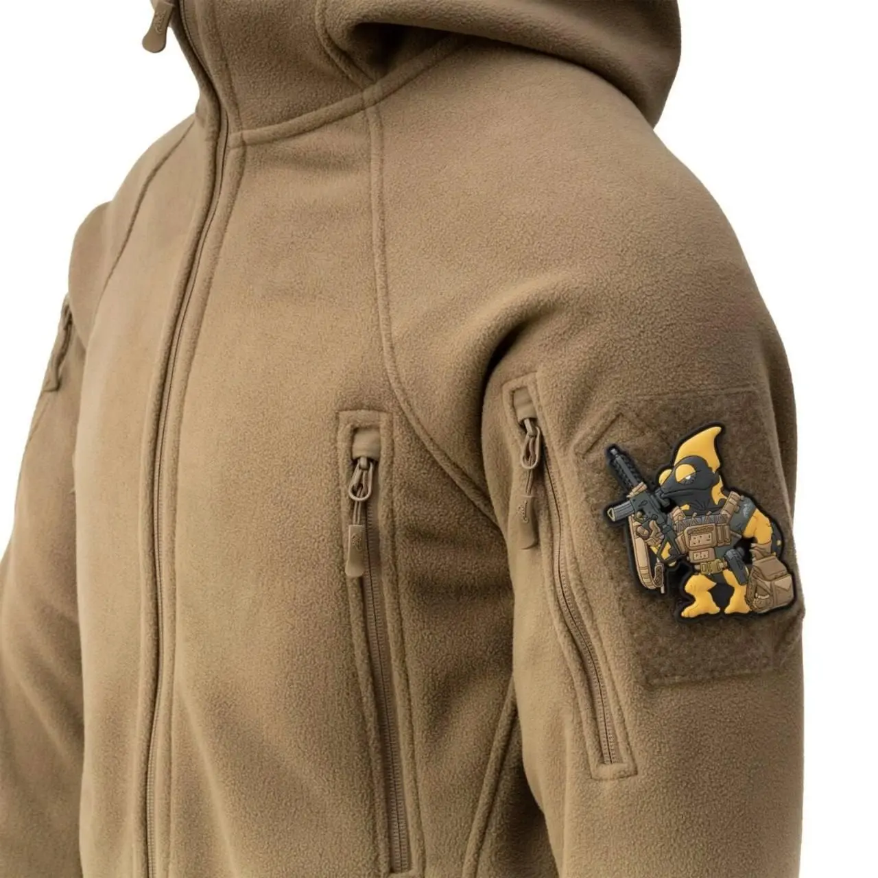 Флісова кофта Helikon Patriot Mk2 Hybrid Fleece - Coyote