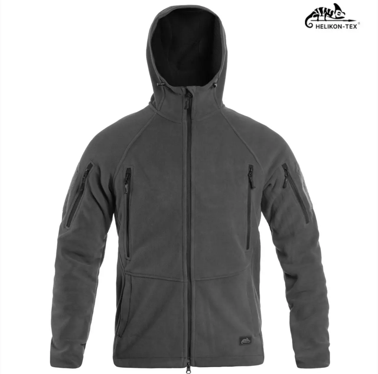 Флісова кофта Helikon Patriot Mk2 Hybrid Fleece - Shadow Grey/Black
