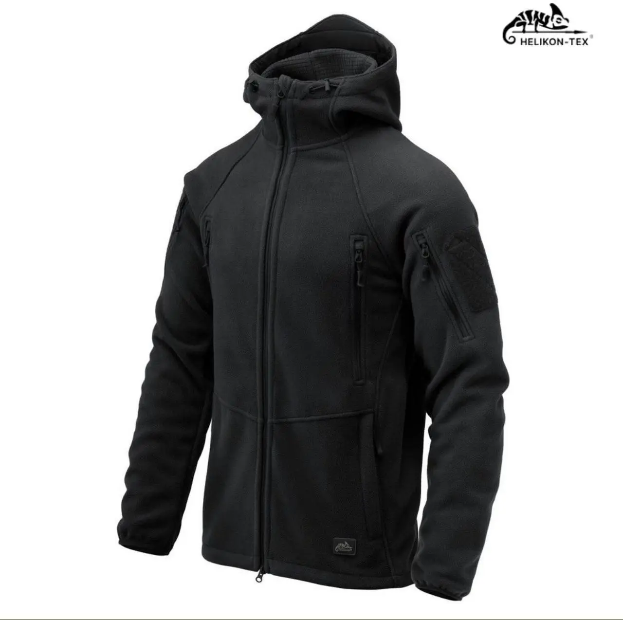 Флісова кофта Helikon Patriot Mk2 Hybrid Fleece - Black