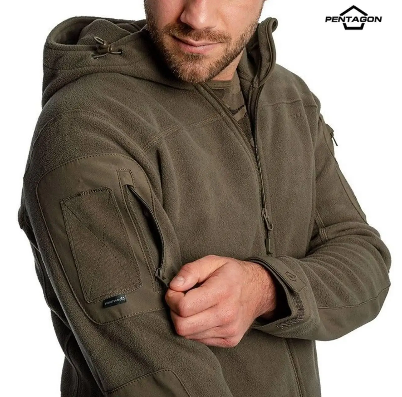 Флісова кофта Pentagon Hercules 2.0- Dark Olive