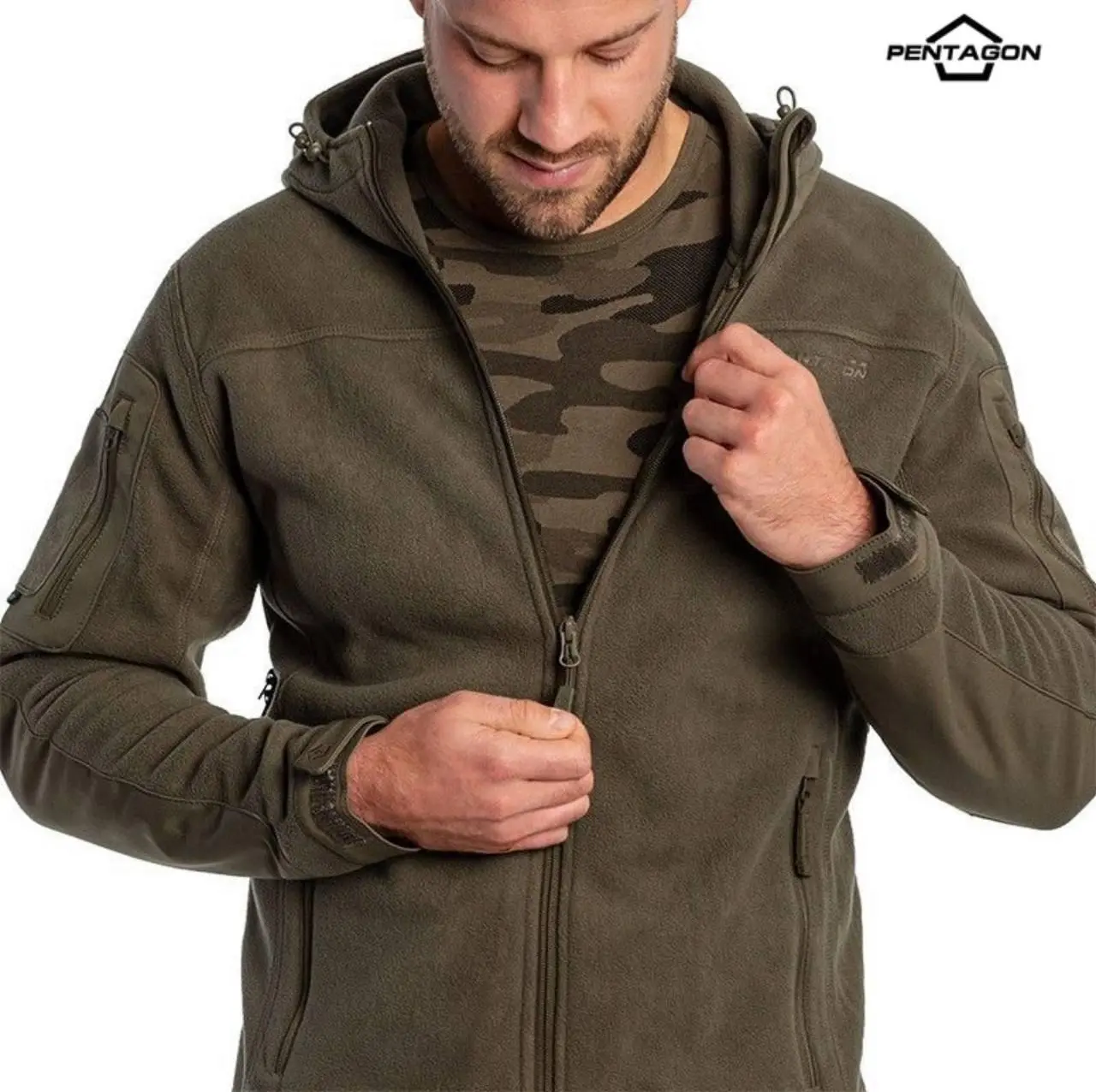 Флісова кофта Pentagon Hercules 2.0- Dark Olive
