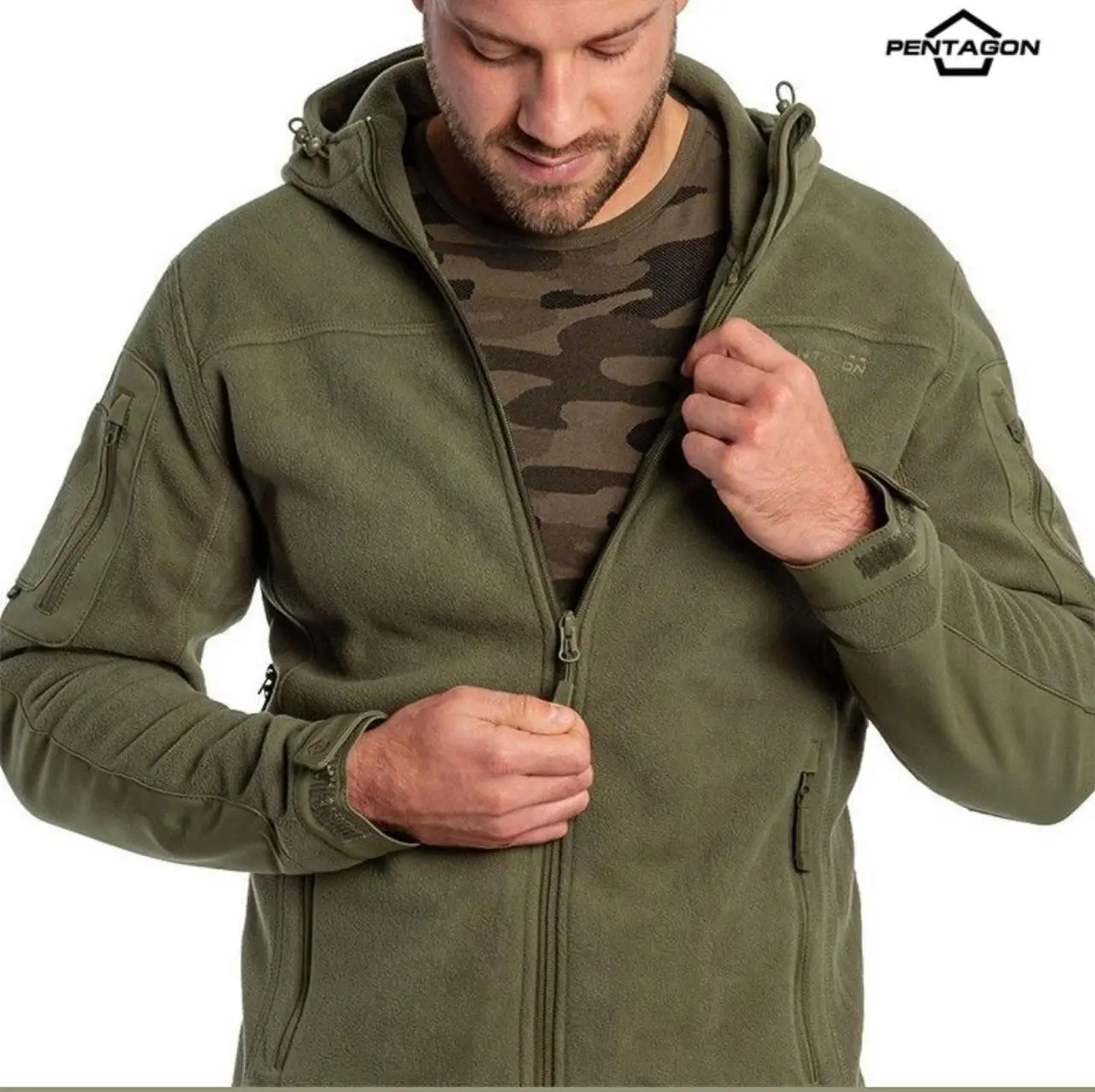 Флісова кофта Pentagon Hercules 2.0- Olive