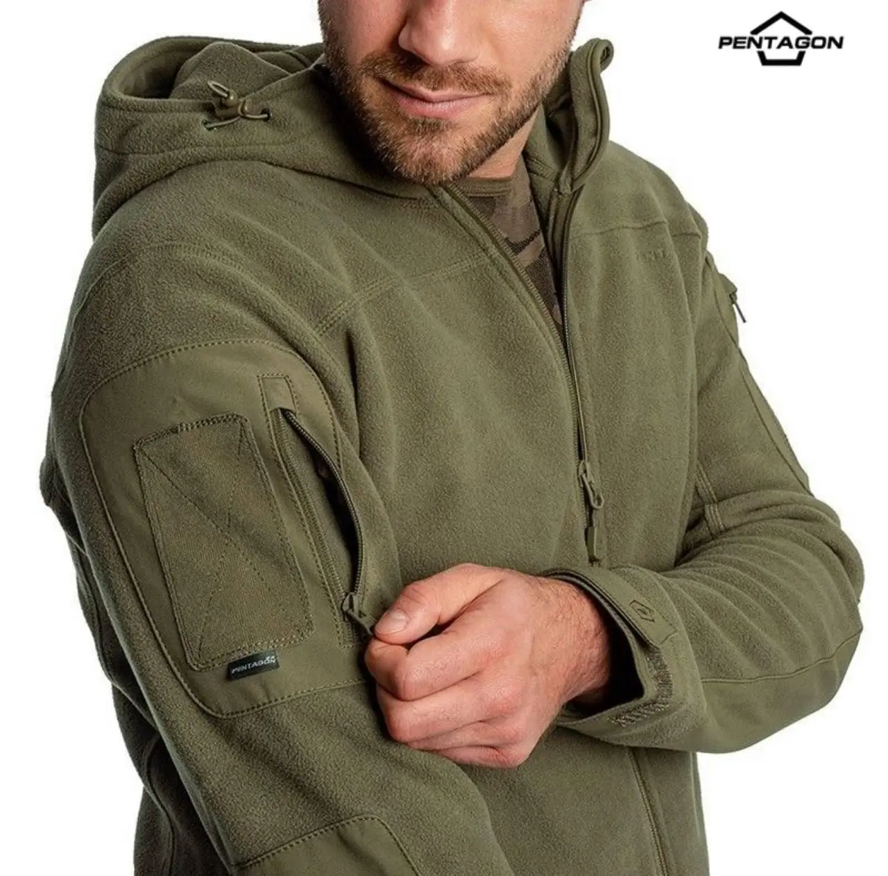 Флісова кофта Pentagon Hercules 2.0- Olive