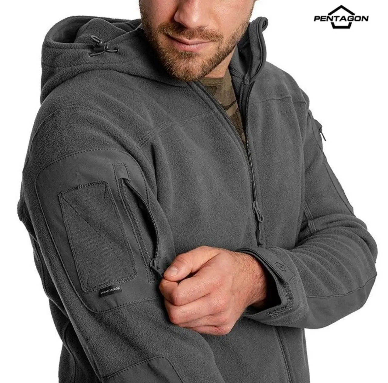 Флісова кофта Pentagon Hercules 2.0- Wolf Grey