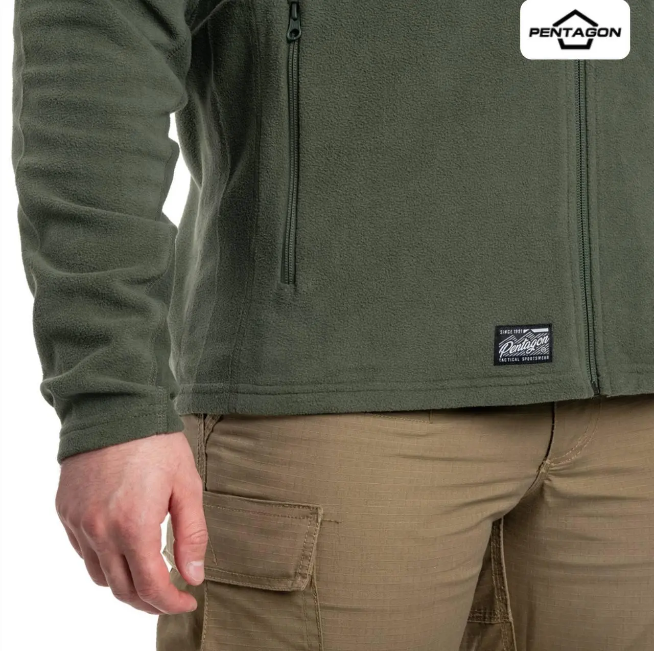 Кофта флісова Pentagon Arkos - Camo Green