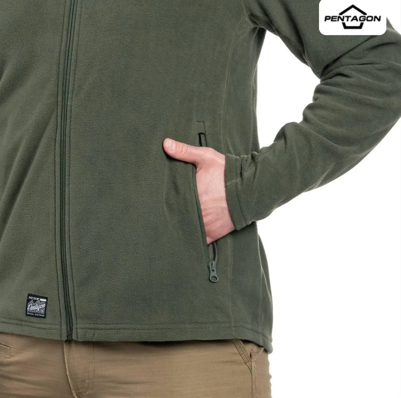 Кофта флісова Pentagon Arkos - Camo Green