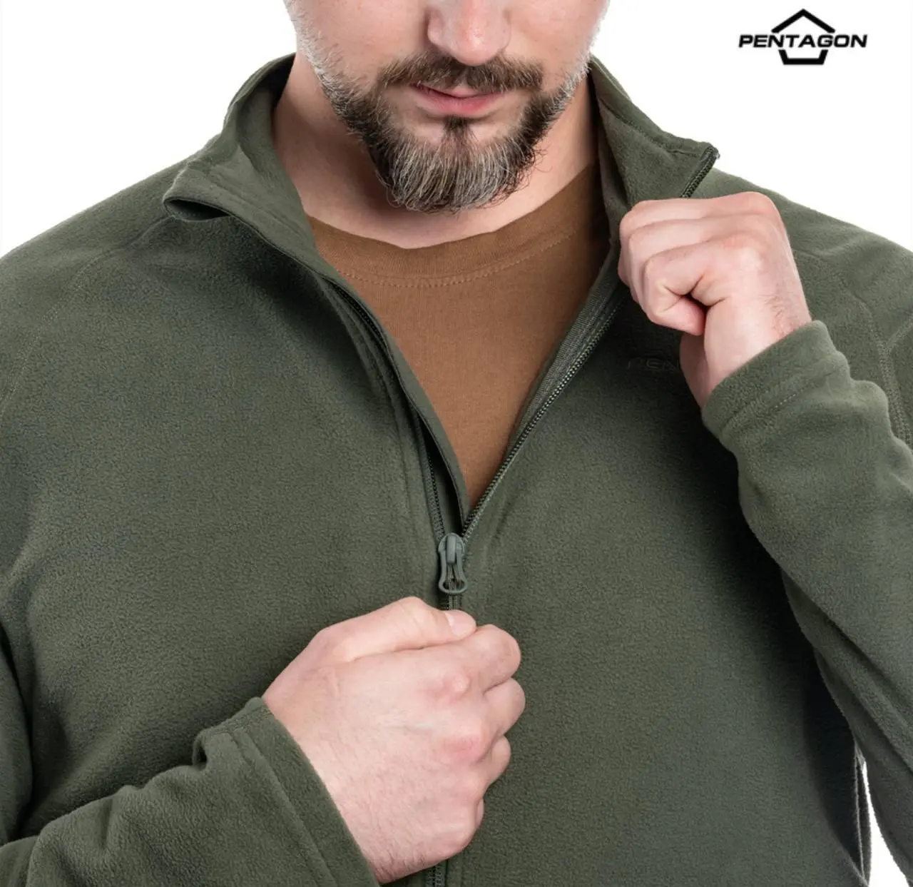 Кофта флісова Pentagon Arkos - Camo Green