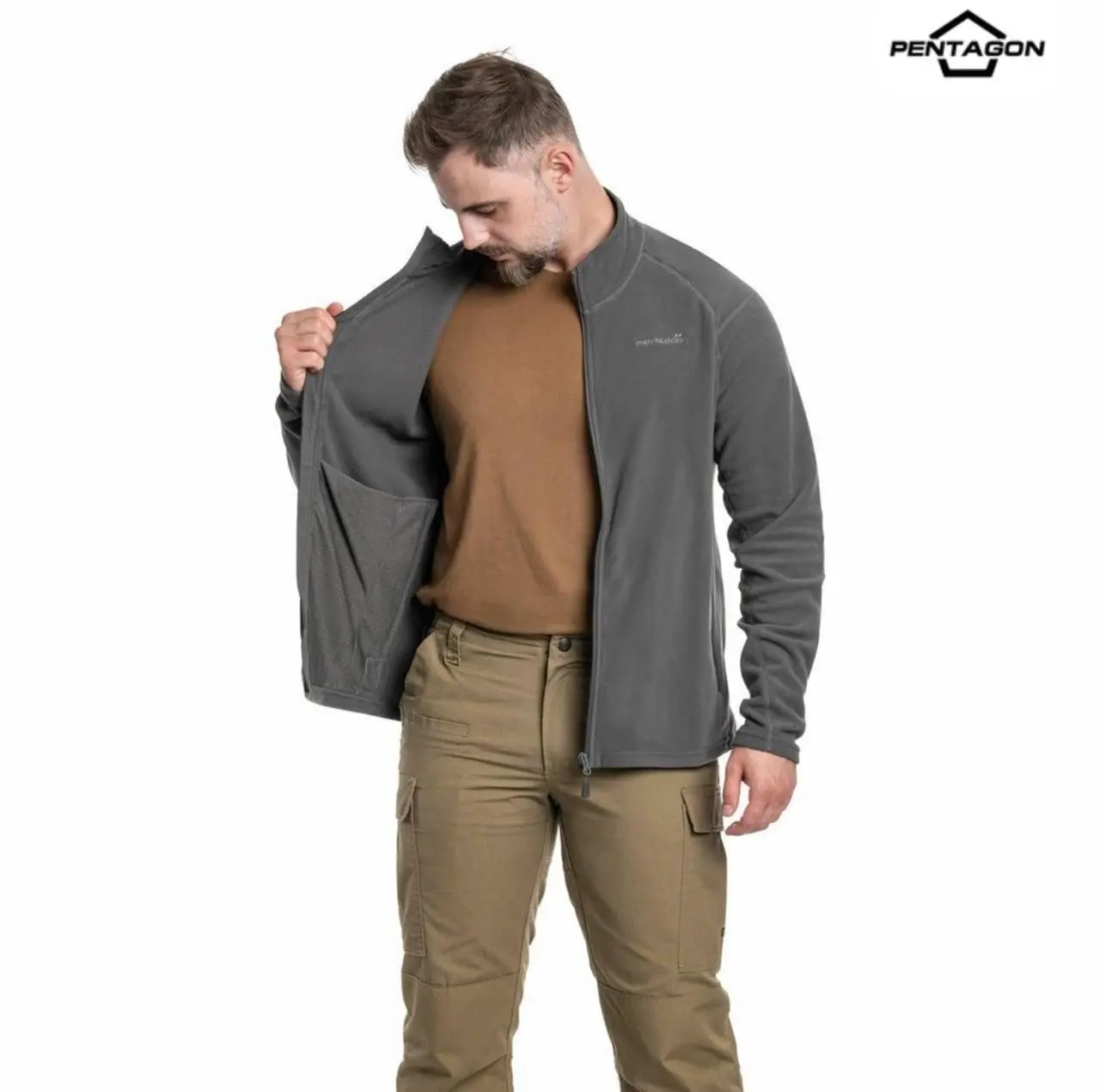 Кофта флісова Pentagon Arkos - Wolf Grey