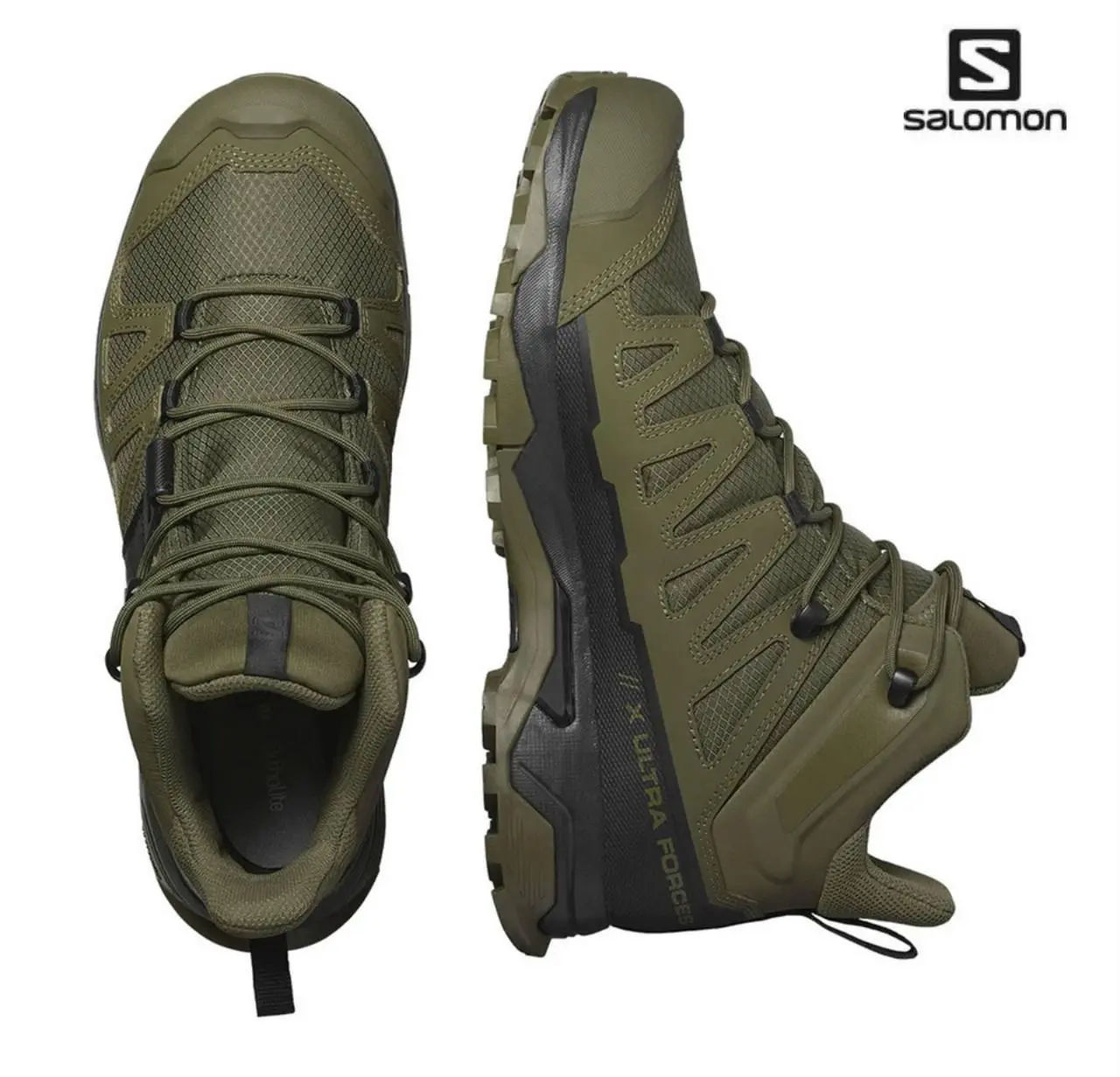 Черевики Salomon X Ultra Forces MID Green/Black