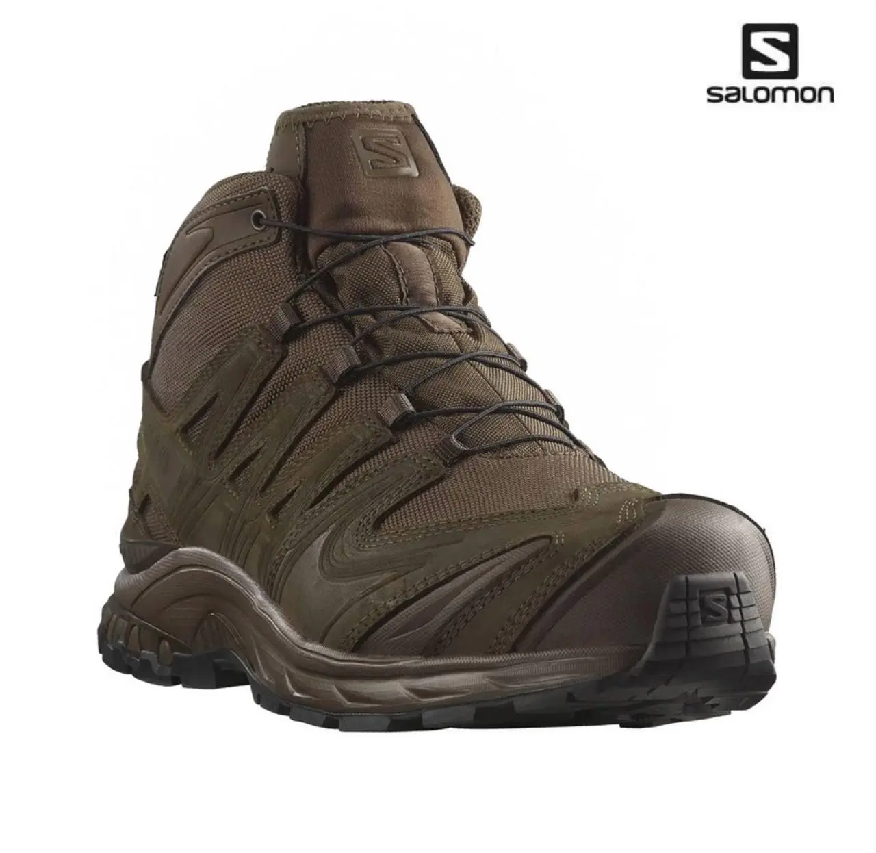 Черевики Salomon XA Forces MID GTX Earth Brown | Тактичне взуття