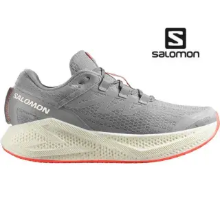 Кросівки Salomon Outdoor AERO GLIDE 3 Alloy/Vanilla Ice/Neon Flame