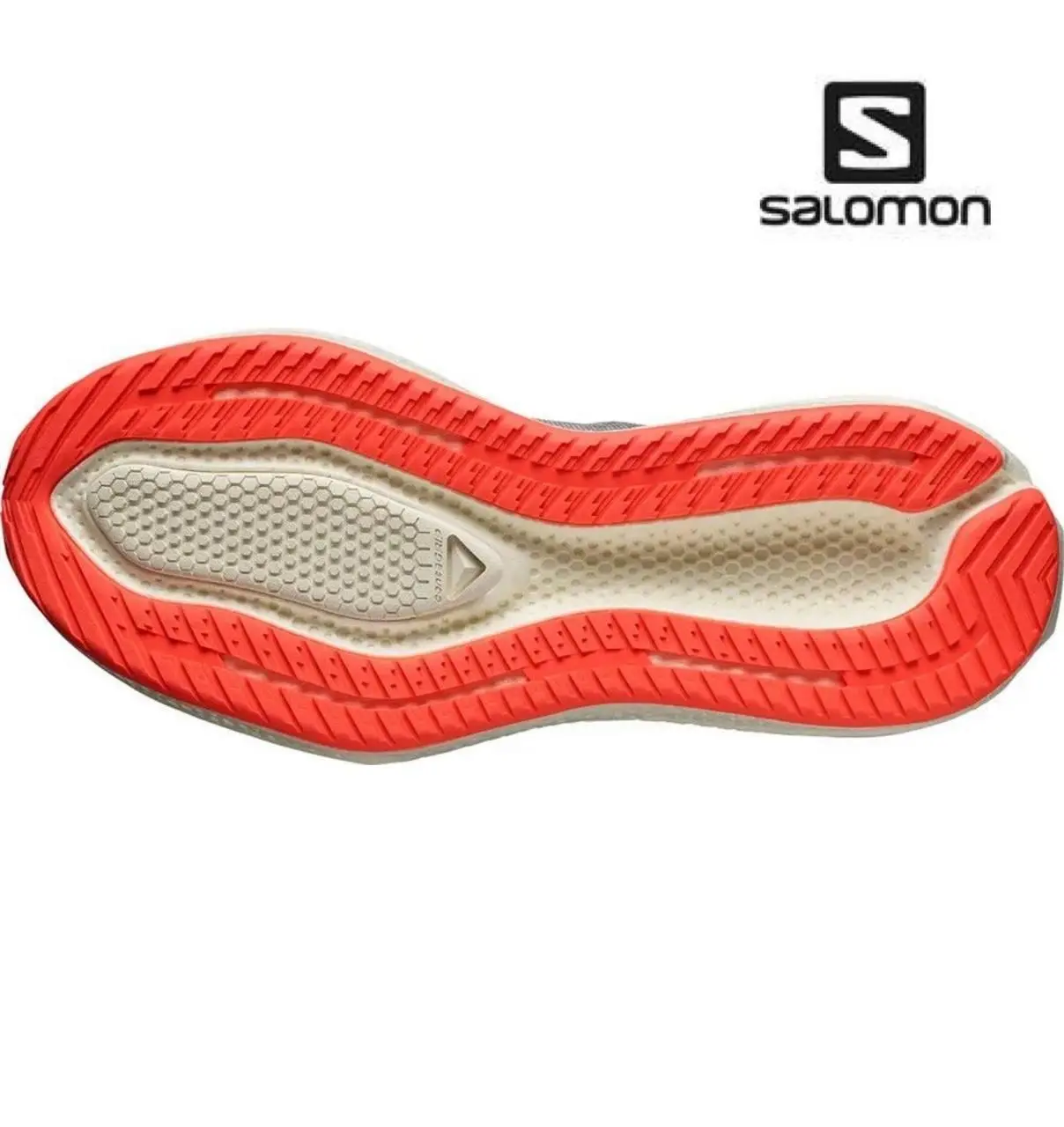 Кросівки Salomon Outdoor AERO GLIDE 3 Alloy/Vanilla Ice/Neon Flame